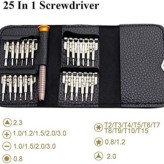 ست 25 عددی پیچ گوشتی ساعتی A10104