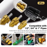 ست برقو لوله (گشاد کن لوله) 3عددی|A10123|