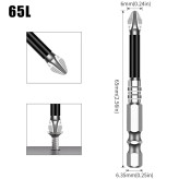 سری پیچ گوشتی ضدلغزش مگنتی A1091 65mm