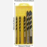 ست مته نیزه ای کارباید 5 عددی | A1071 |