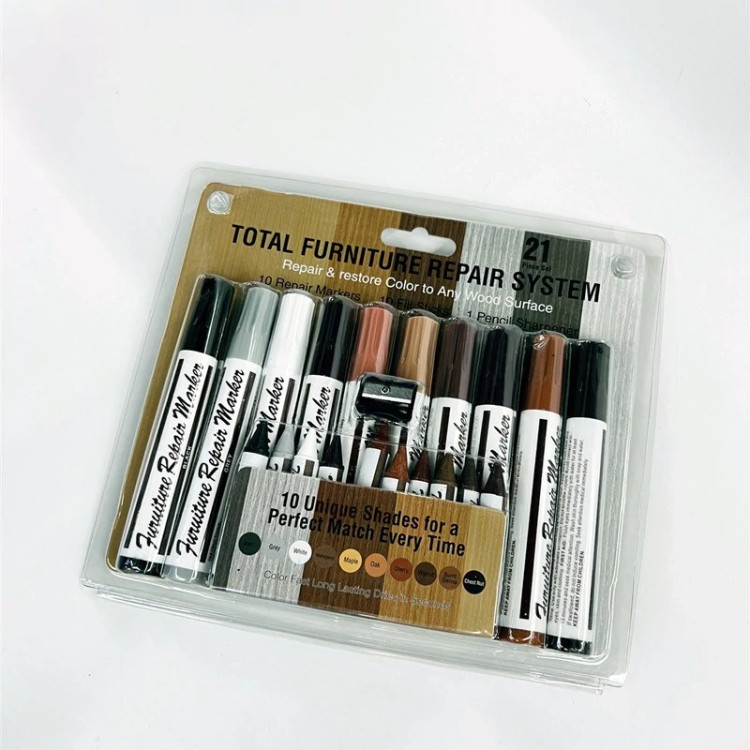 نمای کلی ست بتونه حرارتی و ماژیک 21 عددی