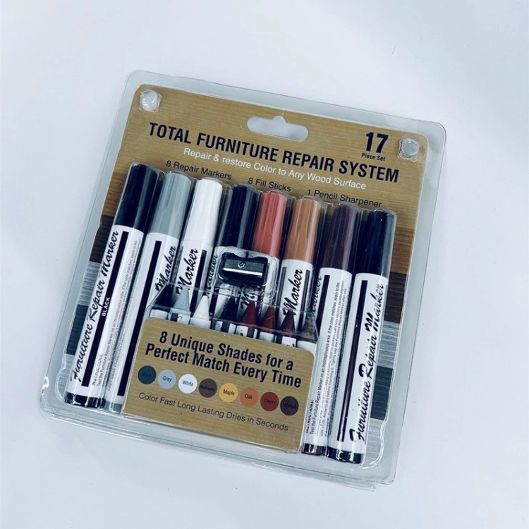 نمای کلی ست بتونه حرارتی و ماژیک 17 عددی