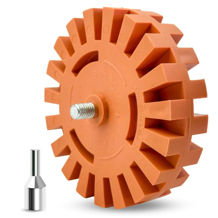 نمای چسب پاک کن لاستیکی سر دریلی A10112-197