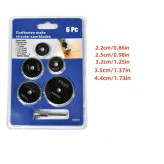 ست 6 عددی صفحه برش HSS فرز انگشتی با دنباله A1080-1081