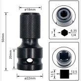 تبدیل بکس به ایمپکت (پیچبند شارژی)