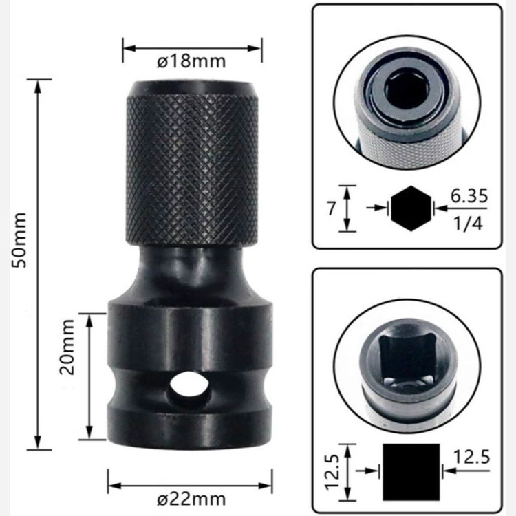 تبدیل بکس به ایمپکت (پیچبند شارژی)