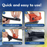 ابزار ترمیم و بازسازی تیغه برف پاک کن خودرو A10145