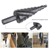 ست مته کاجی (مخروطی) فلز روکش نیترید 3عددی|A1057|