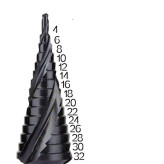 ست مته کاجی (مخروطی) فلز روکش نیترید 3عددی|A1057|