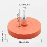 نمای کلی چسب پاک کن لاستیکی سر دریلی A10113