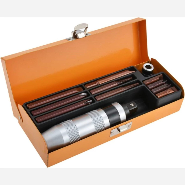 پیچ گوشتی ضربه ای(تقه ای) 12 پارچه A10166