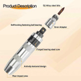 پیچ گوشتی ضربه ای(تقه ای) 12 پارچه A10166