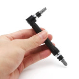 چپقی 90 درجه UTOOLS A10229 | درایور 1/4 اینچ | قیمت ویژه|استفاده دستی(متحرک نیست)