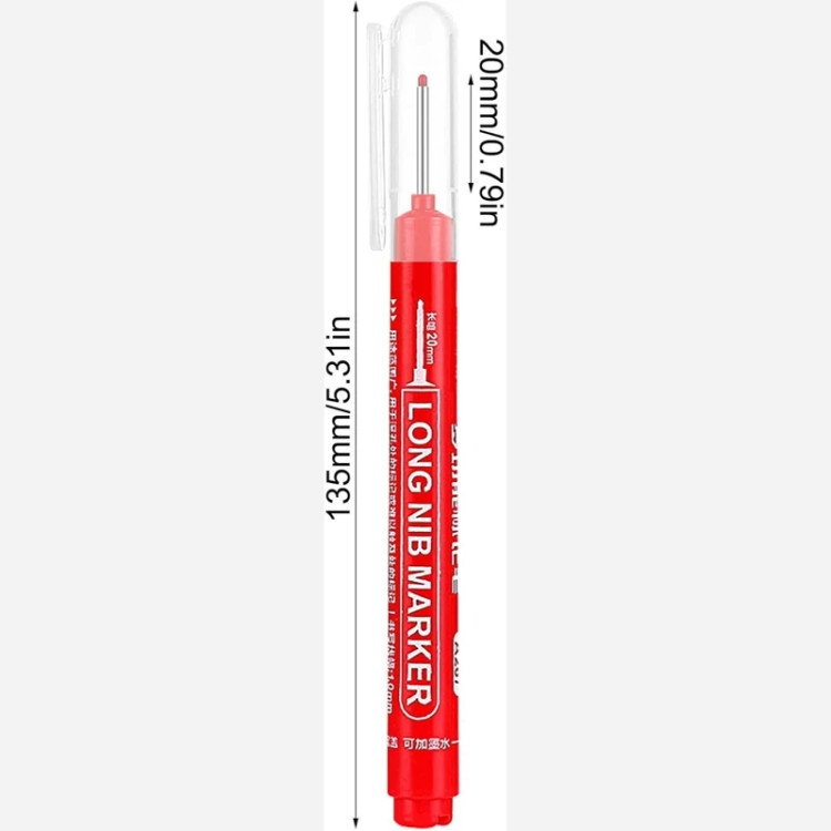 ماژیک نوک بلند-20 میلی متر- A10303-5 (قابل شارژ مجدد) - ابزار تخصصی علامتگذاری