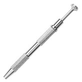 پنس چهار شاخه فلزی دقیق (آیسی بردار / برلیان گیر) با مکانیزم فنری و دستگیره عاجدار کد A10150