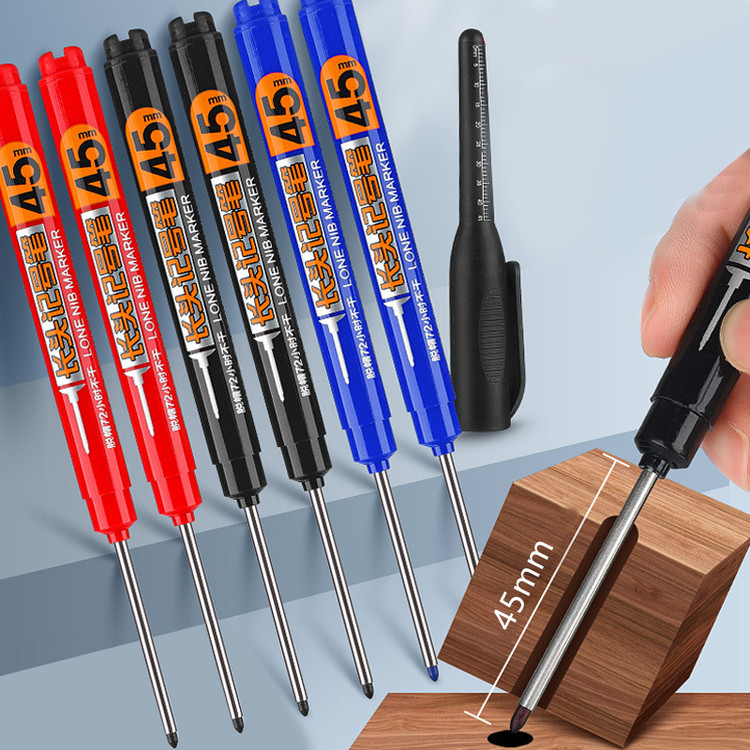 ماژیک نوک بلند45 میلیمتر A10304-6(قابل شارژ مجدد) - ابزار تخصصی علامتگذاری